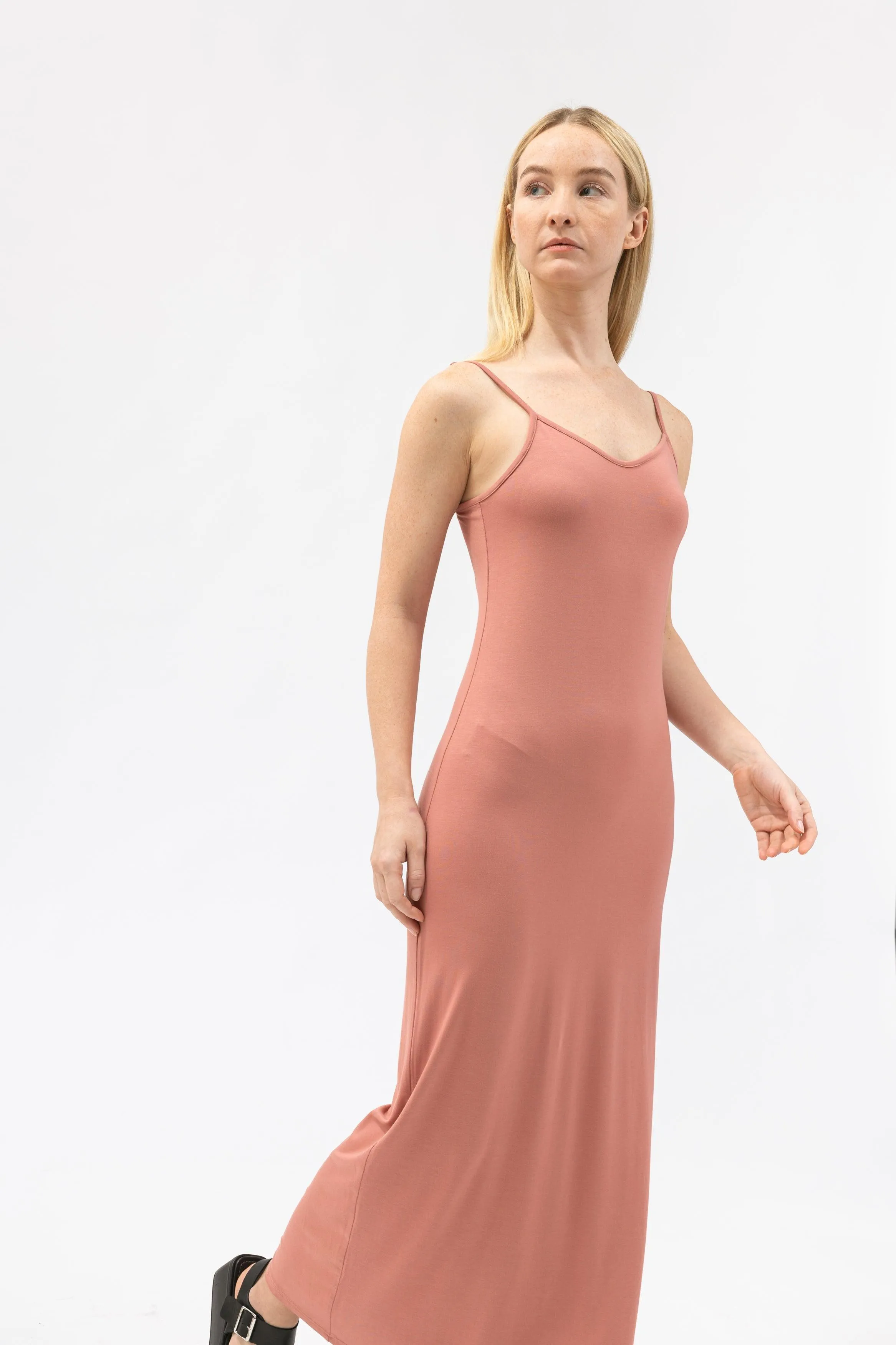 Bamboo Long Length Cami Dress