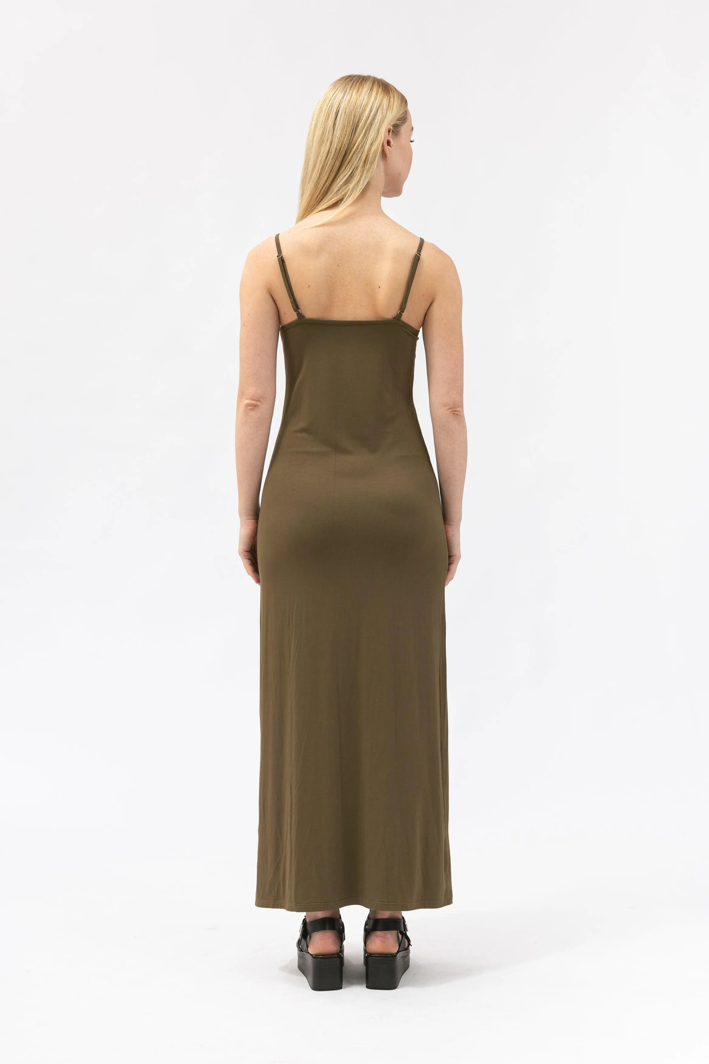 Bamboo Long Length Cami Dress