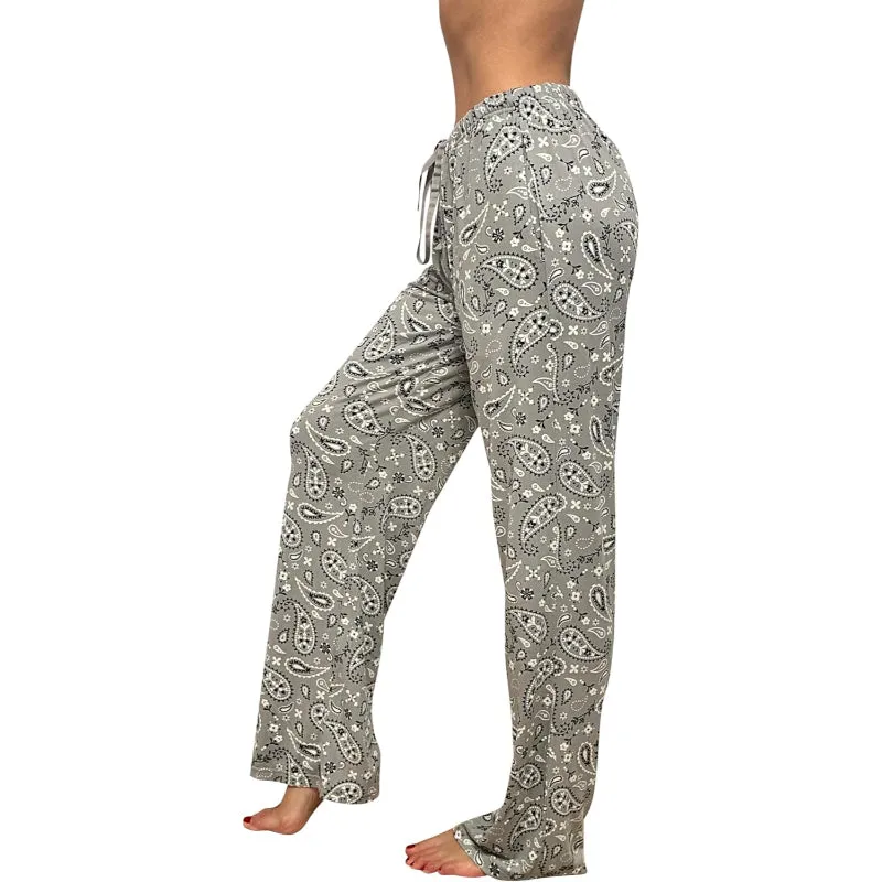 Bandana Print Rodeo Pajama Pants