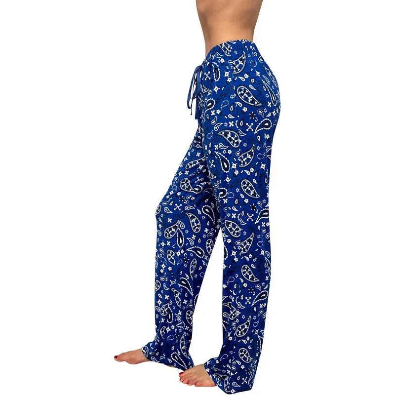 Bandana Print Rodeo Pajama Pants