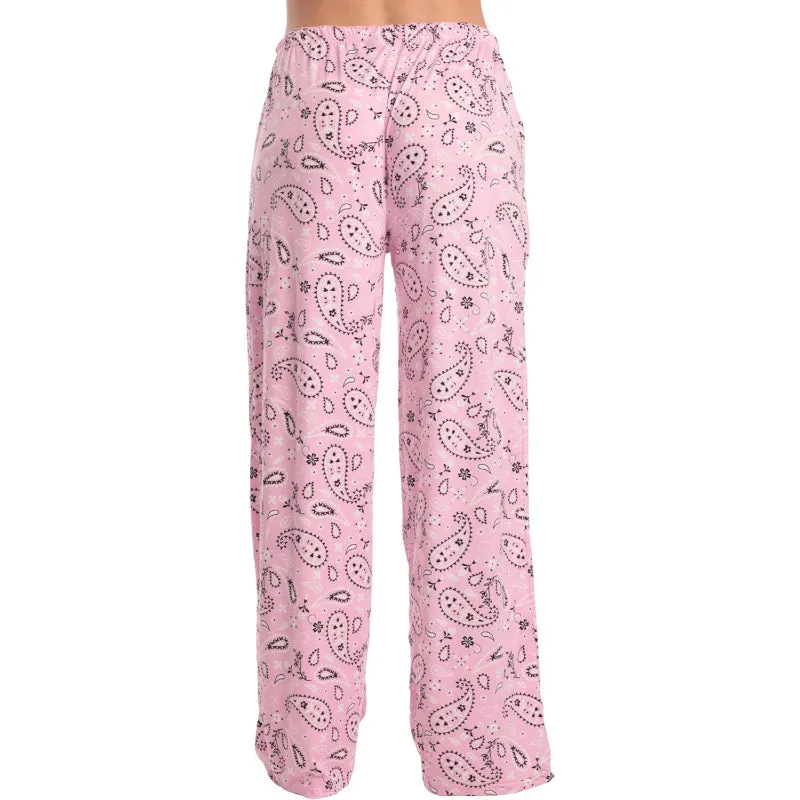 Bandana Print Rodeo Pajama Pants