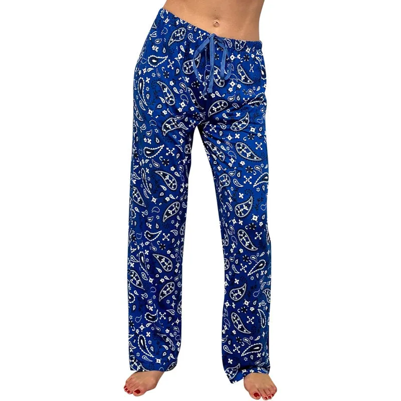 Bandana Print Rodeo Pajama Pants