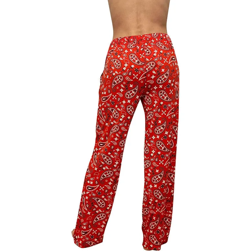 Bandana Print Rodeo Pajama Pants