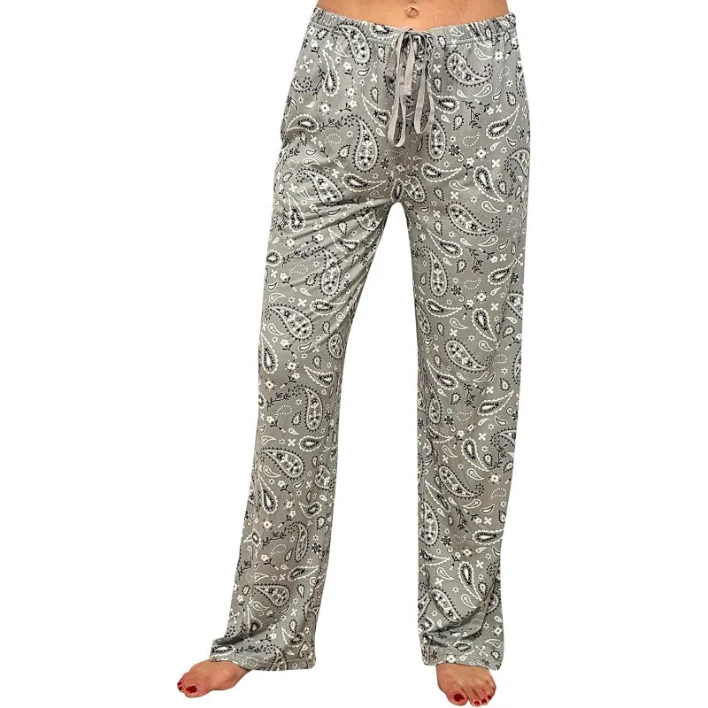 Bandana Print Rodeo Pajama Pants