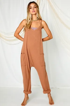 Bella Harem Onesie | Waffle | Camel