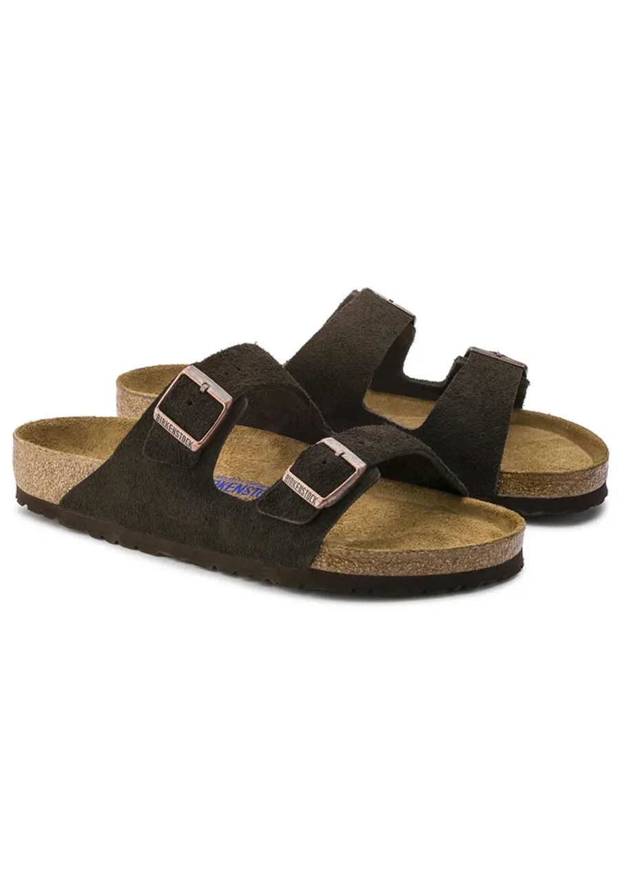 Birkenstock Arizona Soft Footbed Suede Mocha