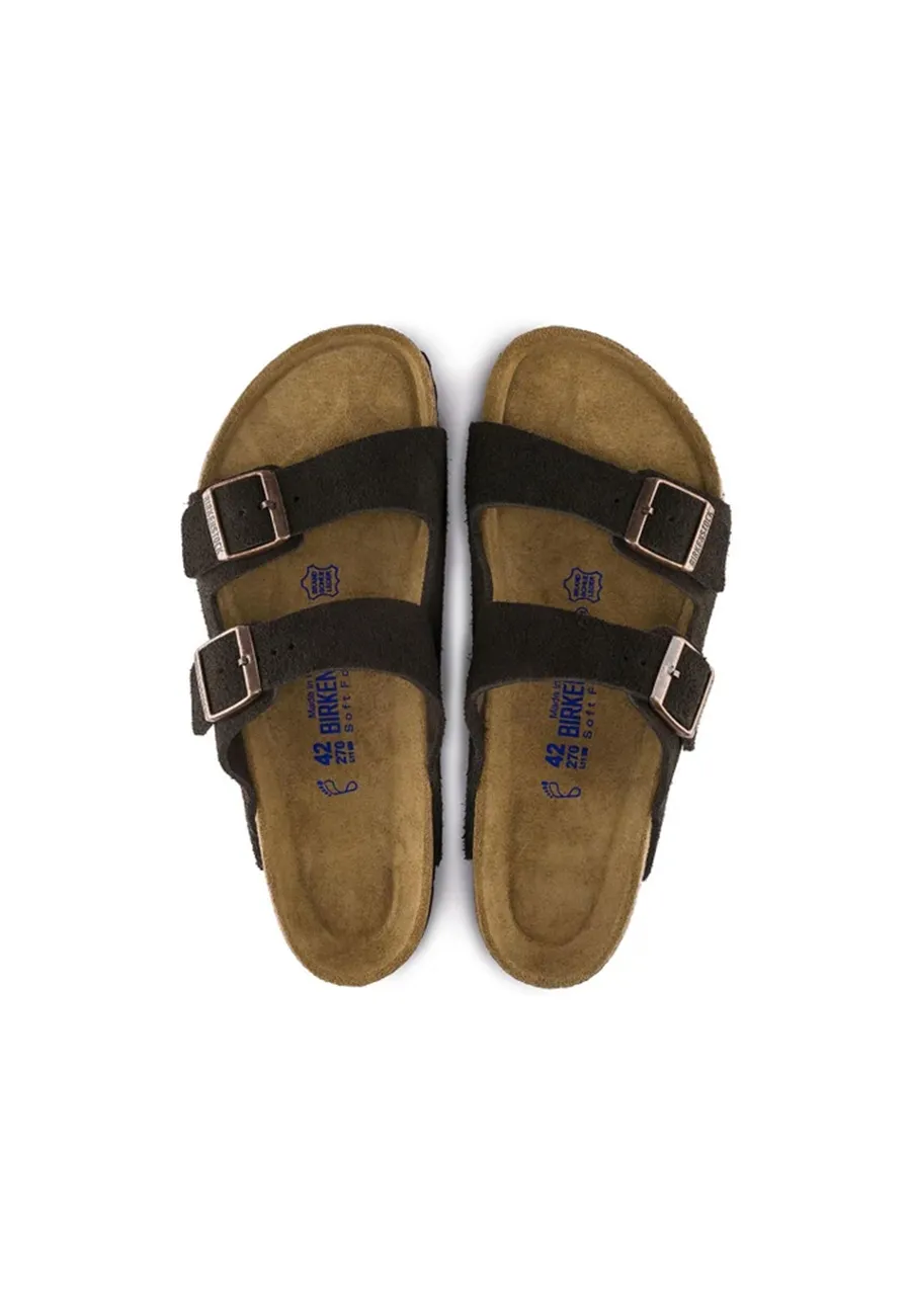 Birkenstock Arizona Soft Footbed Suede Mocha