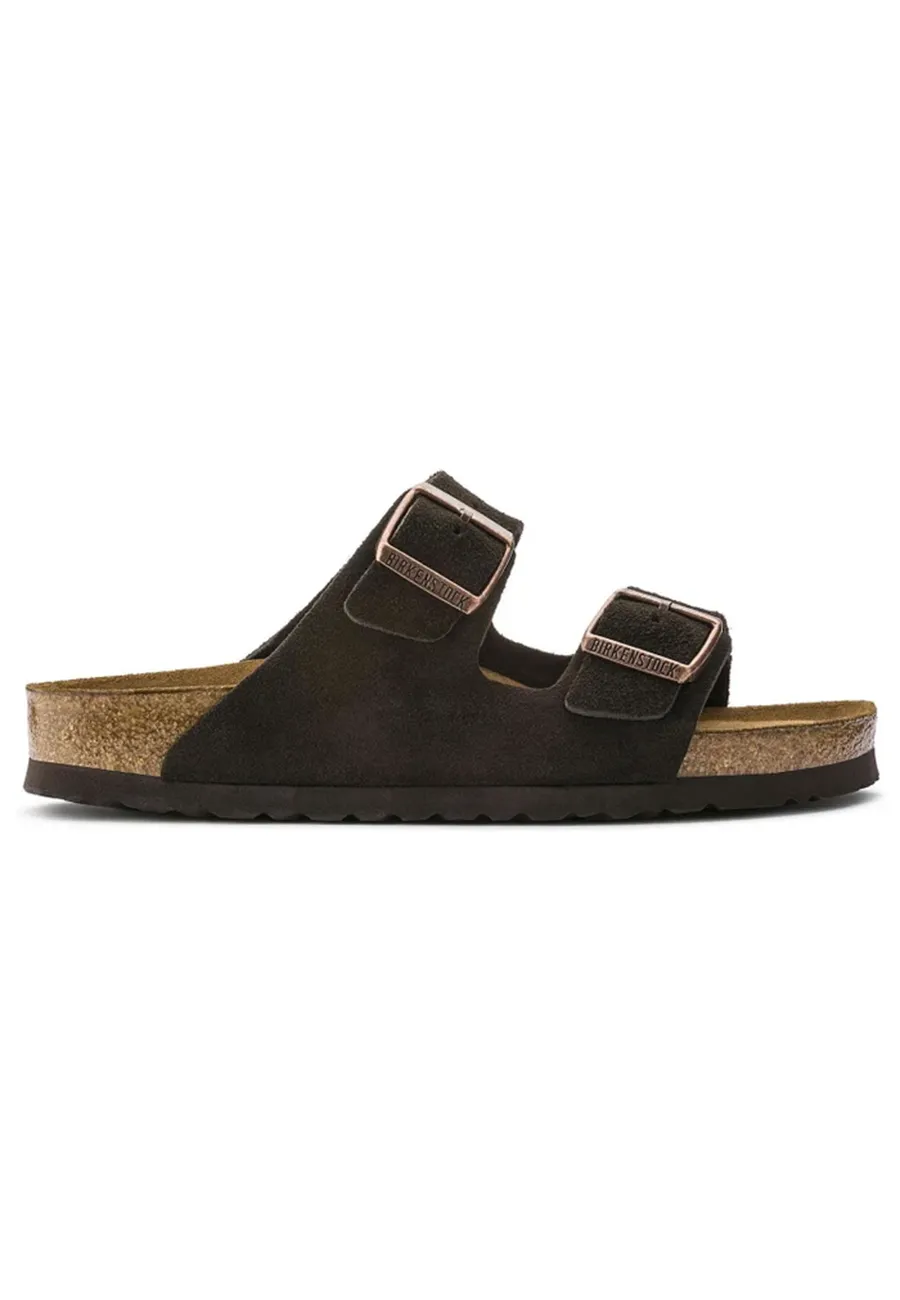 Birkenstock Arizona Soft Footbed Suede Mocha