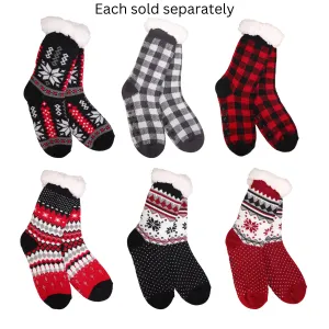 BUY ONE GET ONE FREE Rustic Redwoods Thermal Slipper Socks