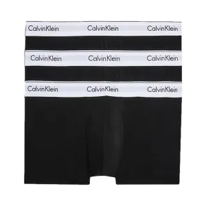 Calvin Klein Modern Cotton Stretch Trunks 3 Pack - Black