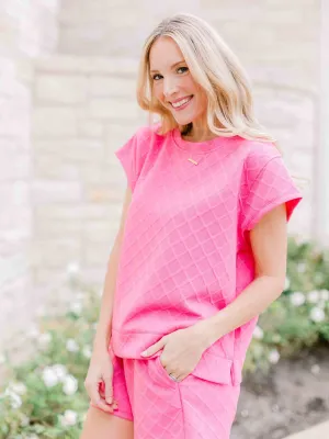 Claire Top | Pink