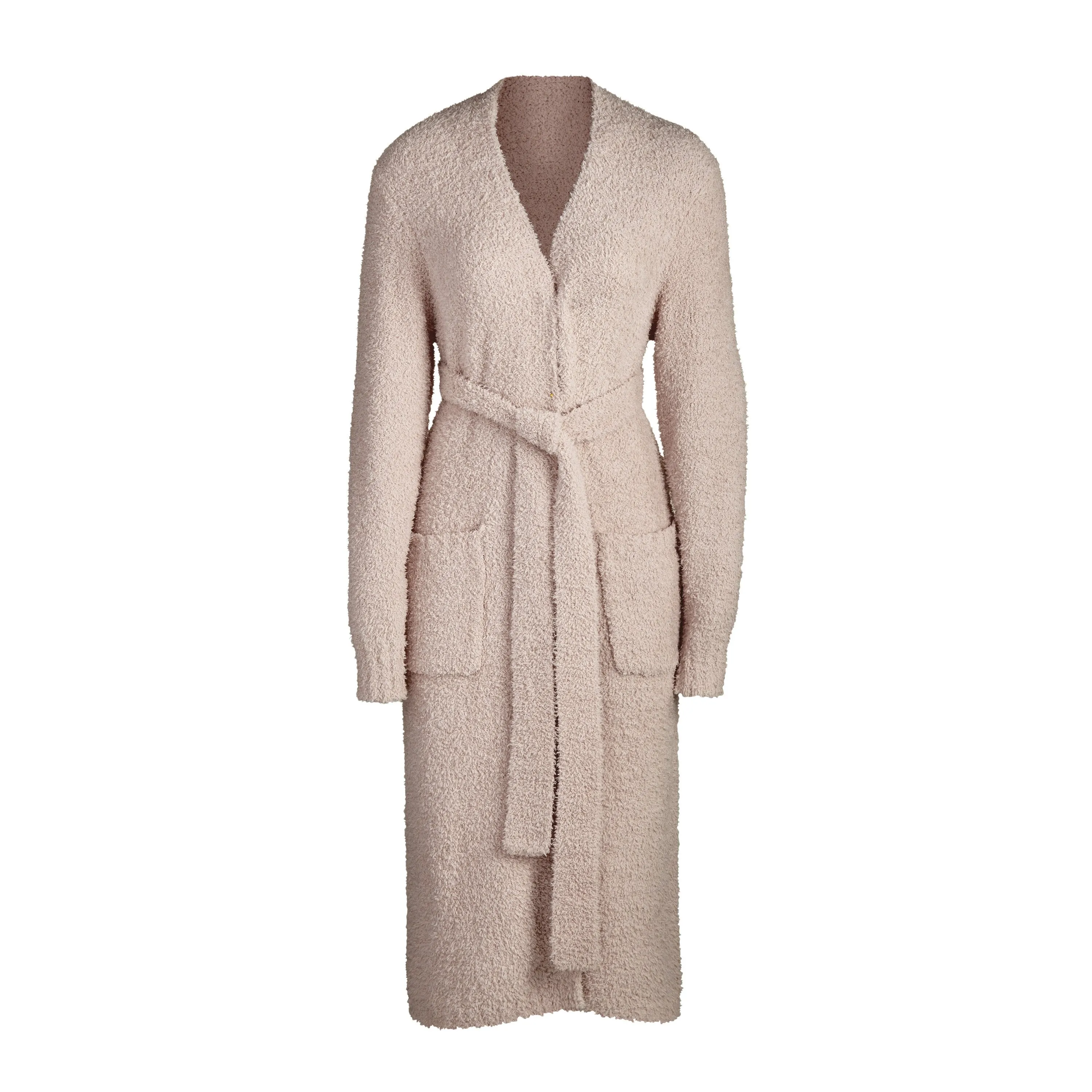 COZY KNIT ROBE  | STONE