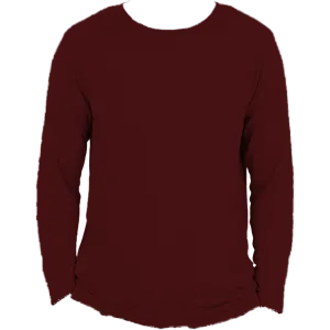 Cranberry Adult Long Sleeve Shirt