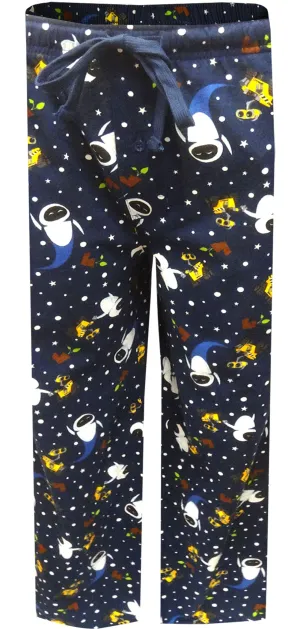 Disney Pixar Wall-E Movie Navy Blue Lounge Pants