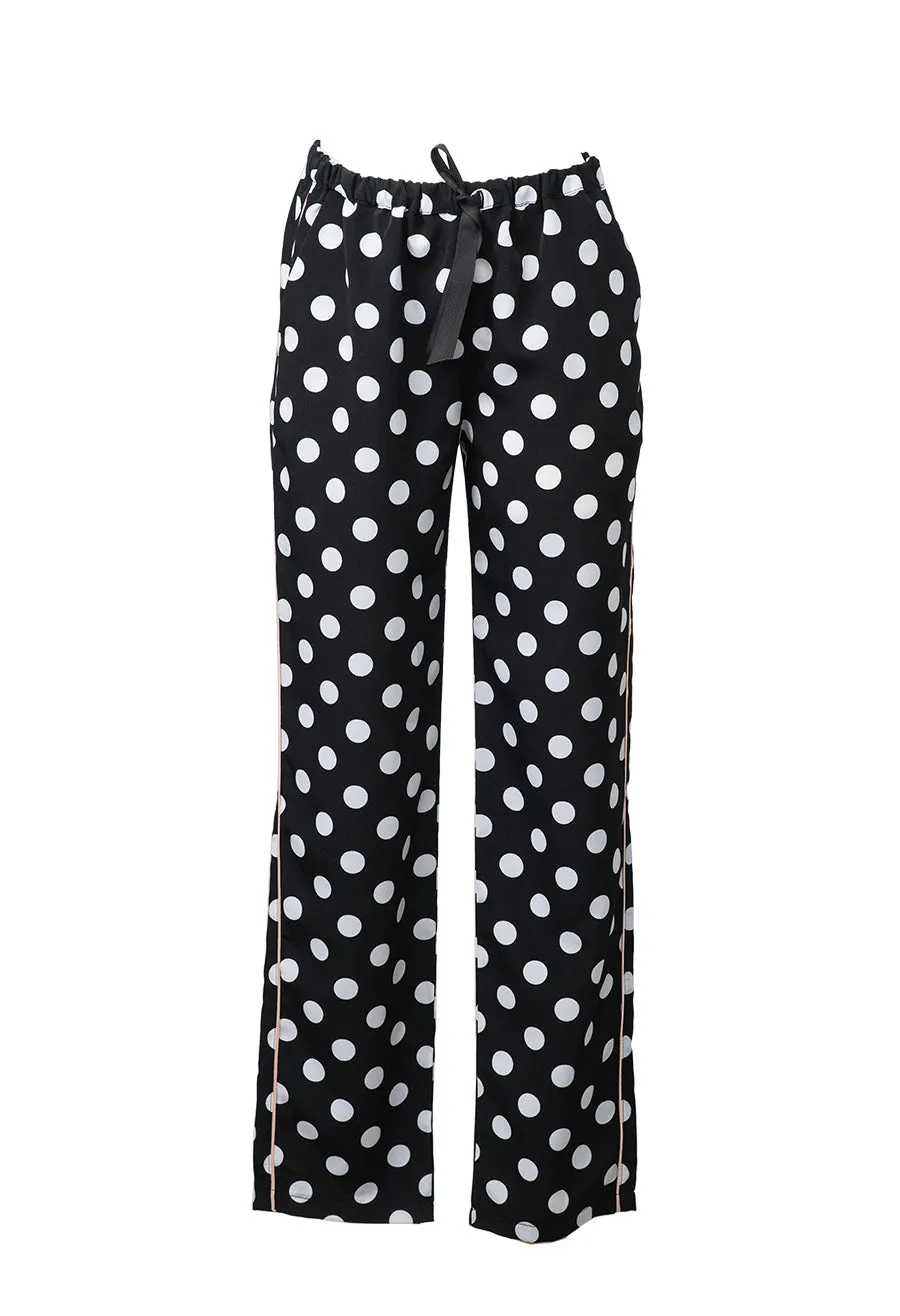 Dotted pajama - Black