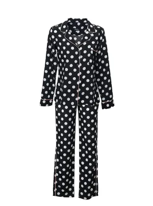 Dotted pajama - Black