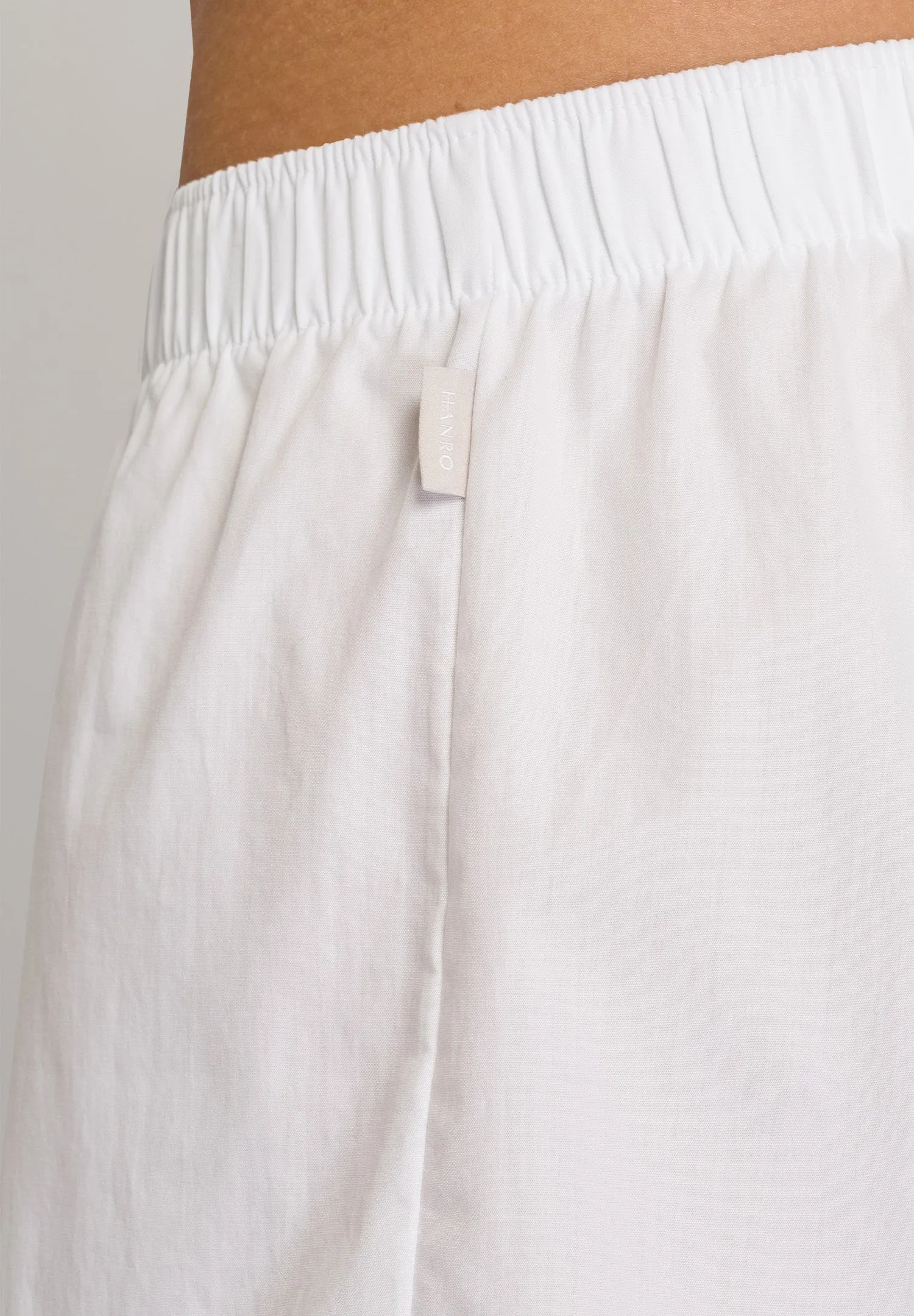 Fancy Woven Cotton Boxer  | White 74013-101