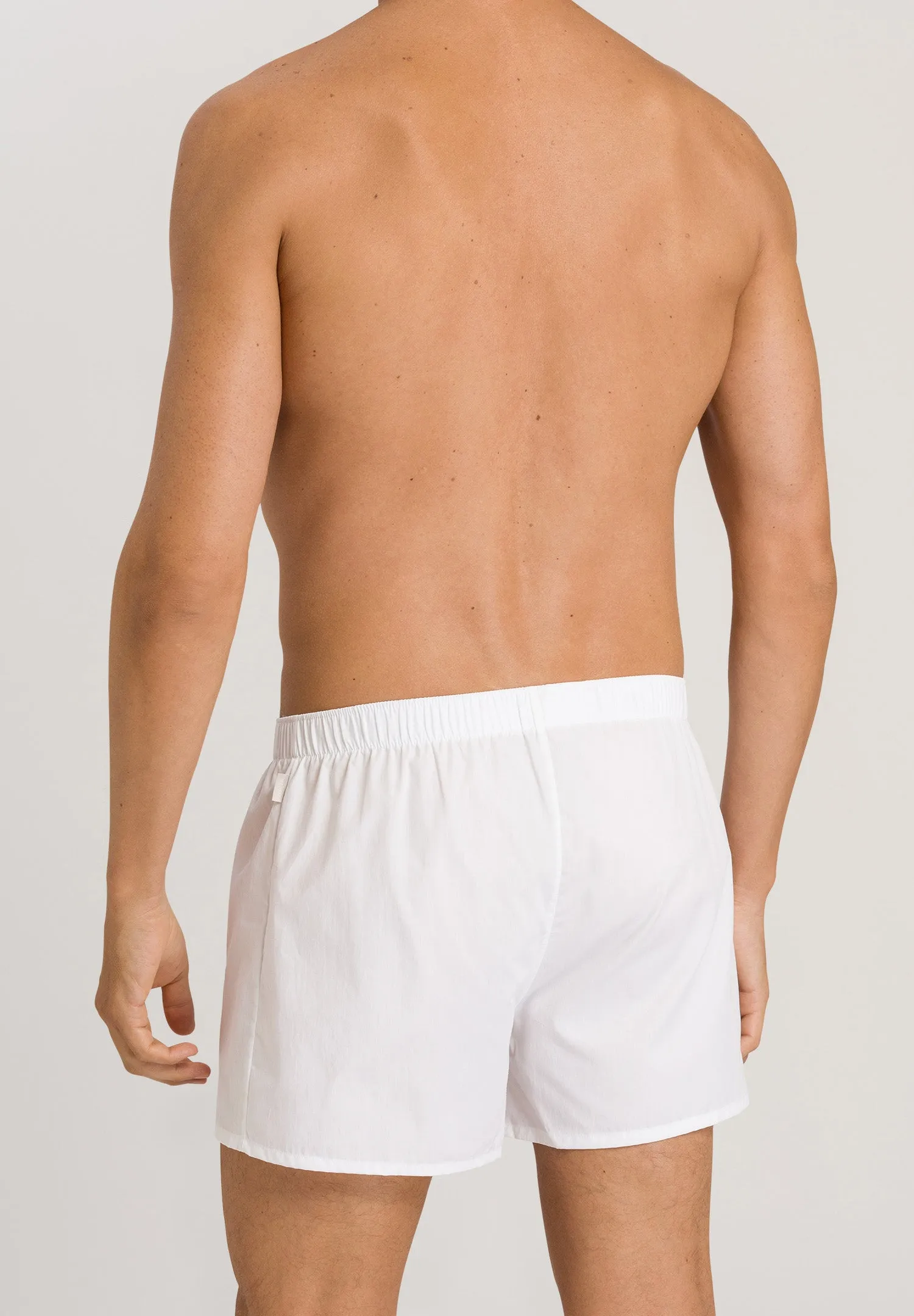 Fancy Woven Cotton Boxer  | White 74013-101