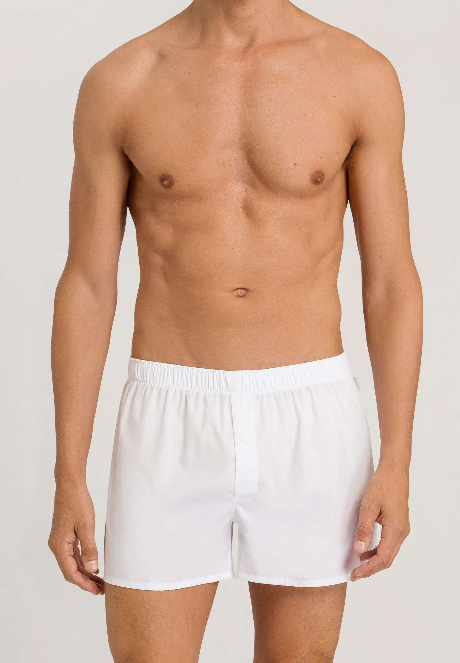 Fancy Woven Cotton Boxer  | White 74013-101