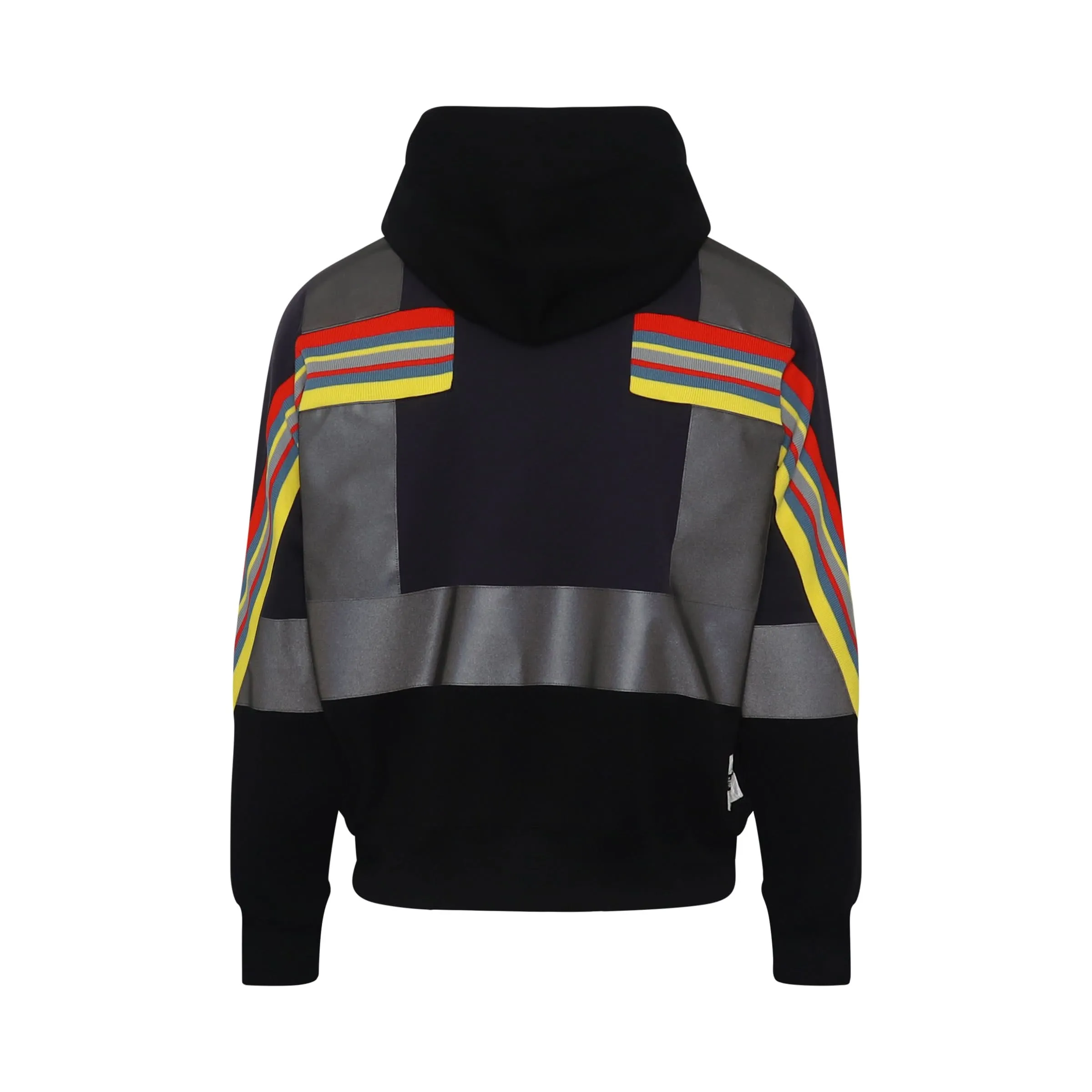 Fireman Rib Hoodie in Black