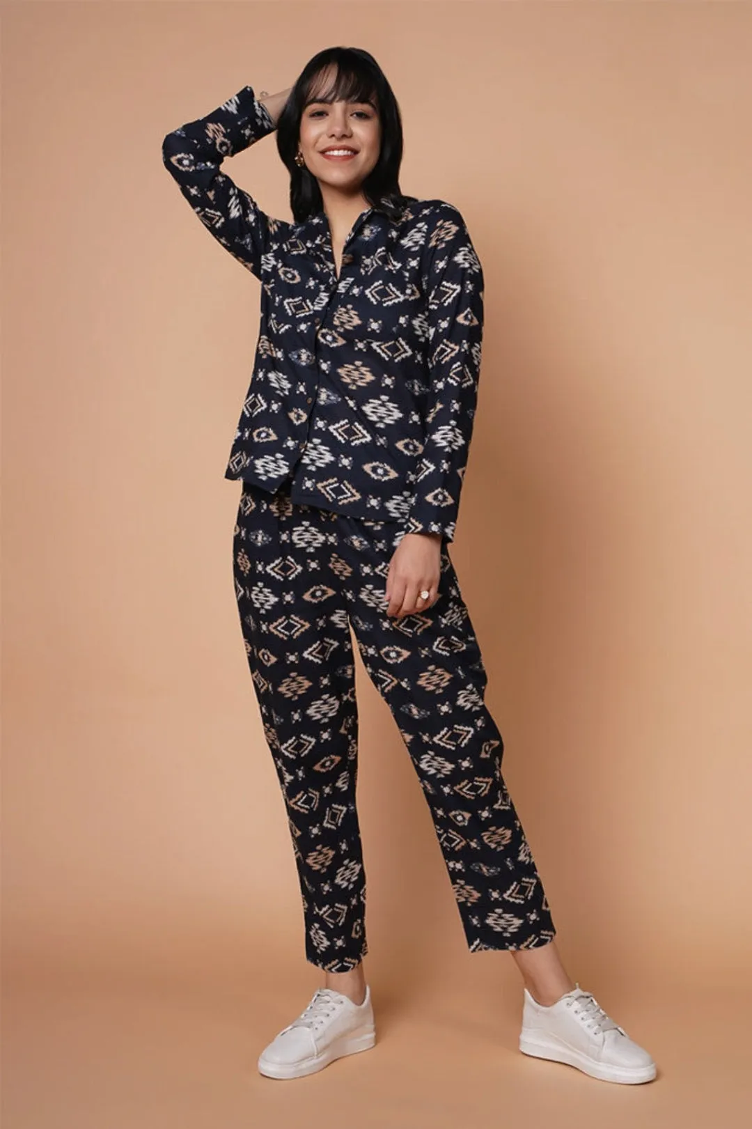 Ikat Printed Loungewear