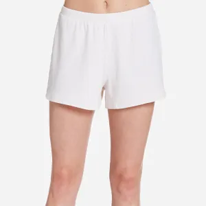 Indigo Ribbed Pima Cotton Lounge Short