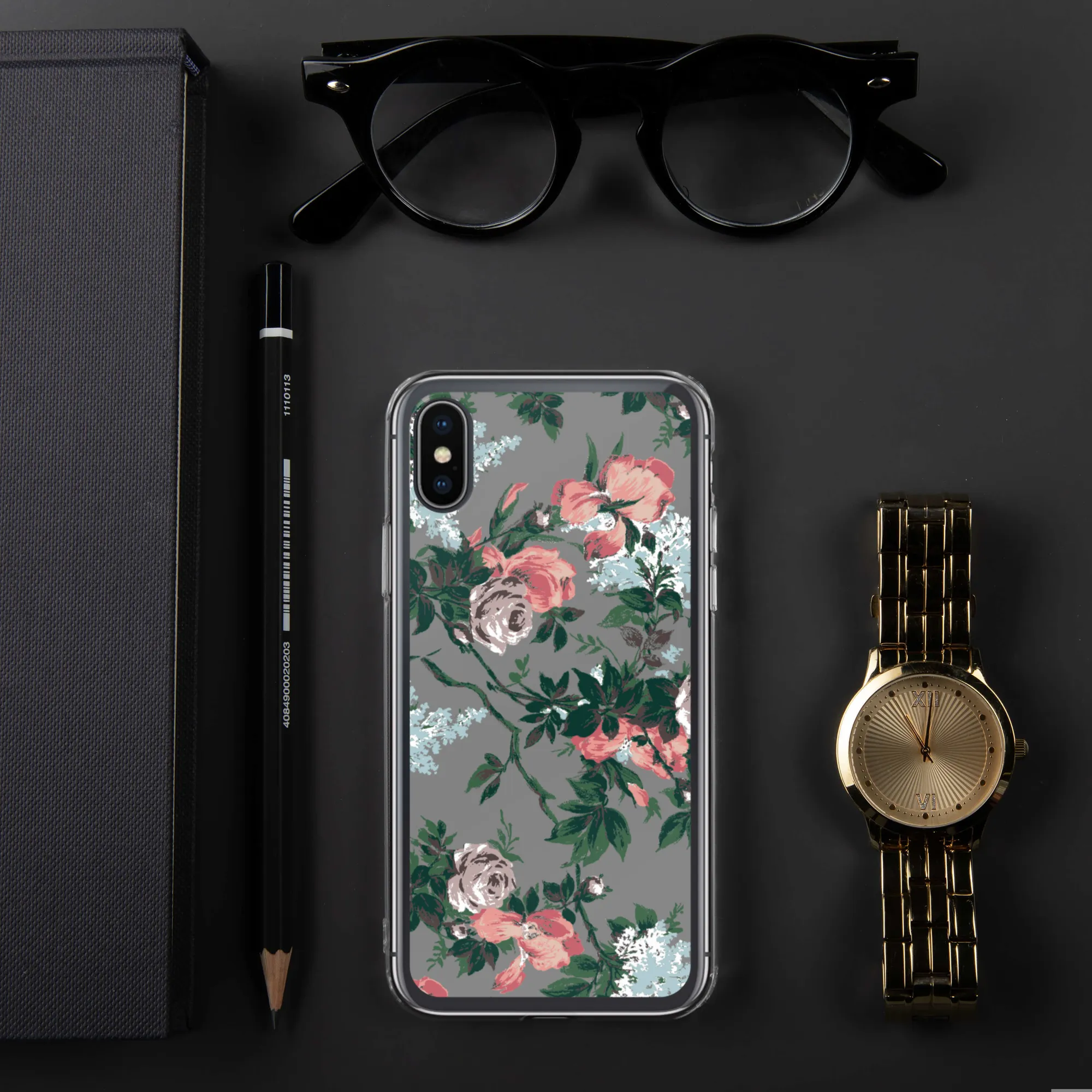 J'adore Paris Vintage Bella Roses Print iPhone Case | Pinup Couture