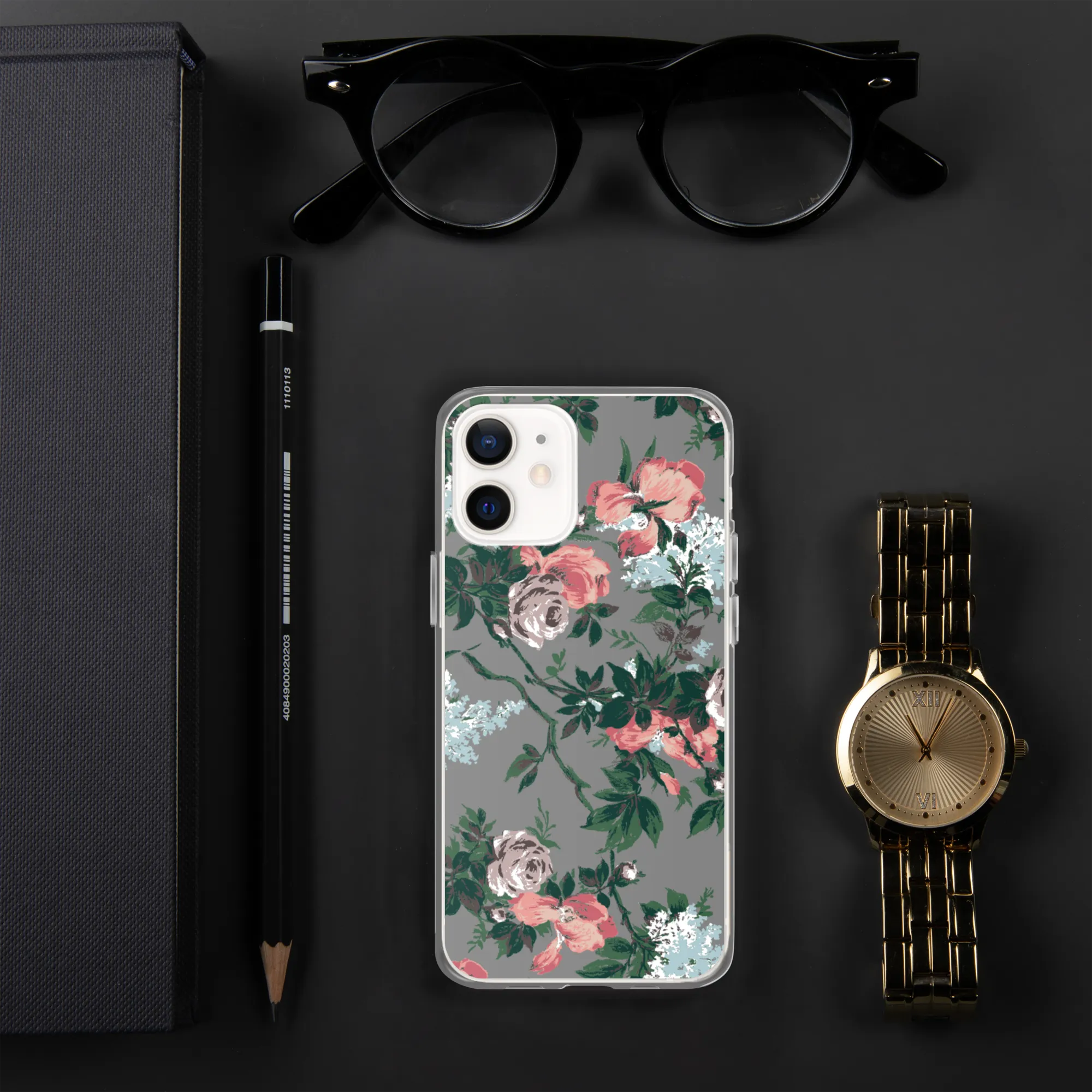 J'adore Paris Vintage Bella Roses Print iPhone Case | Pinup Couture