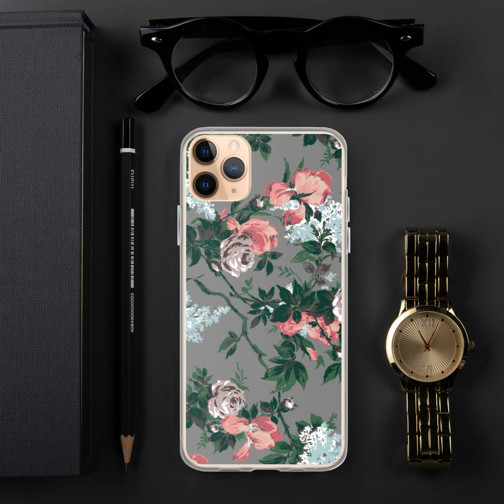 J'adore Paris Vintage Bella Roses Print iPhone Case | Pinup Couture