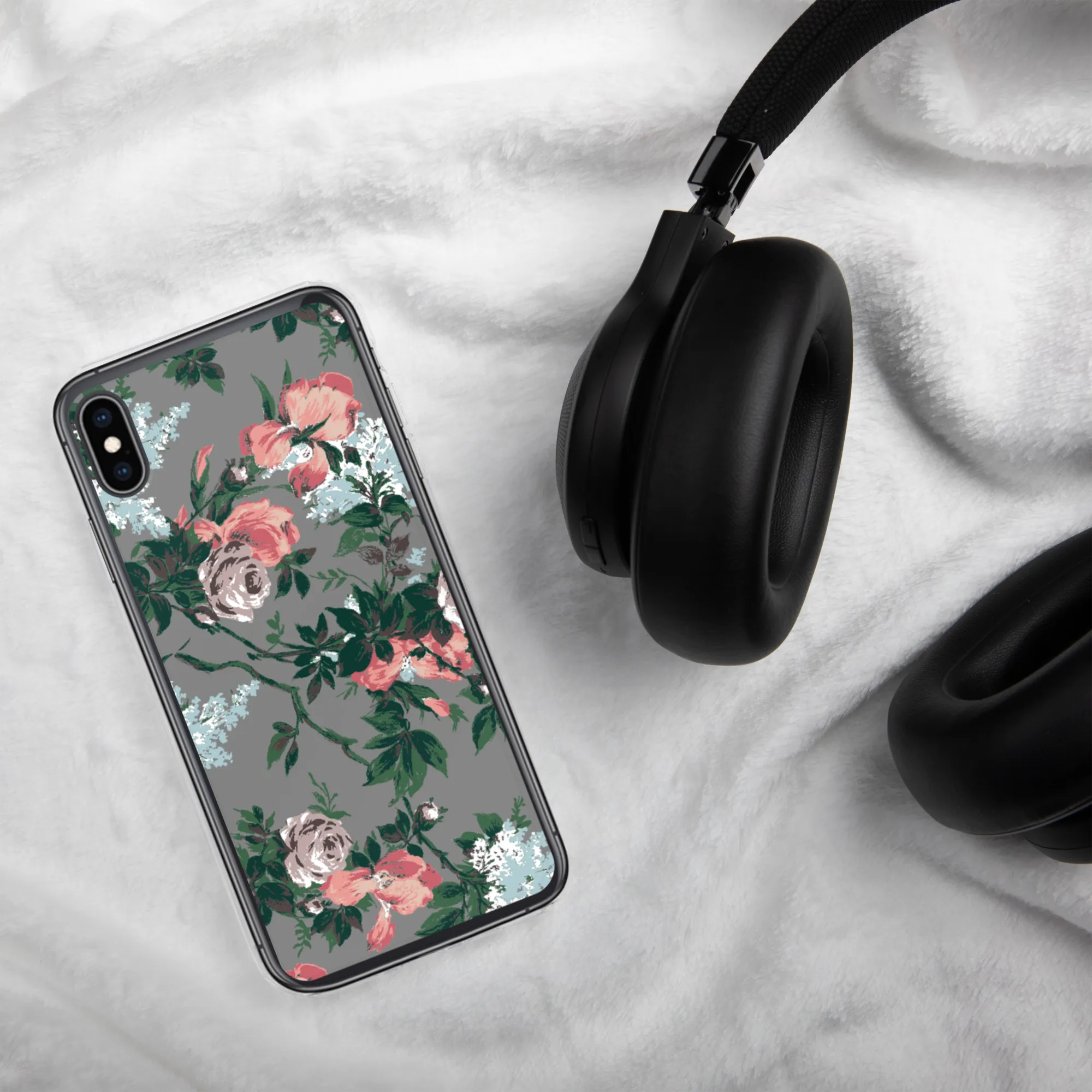 J'adore Paris Vintage Bella Roses Print iPhone Case | Pinup Couture