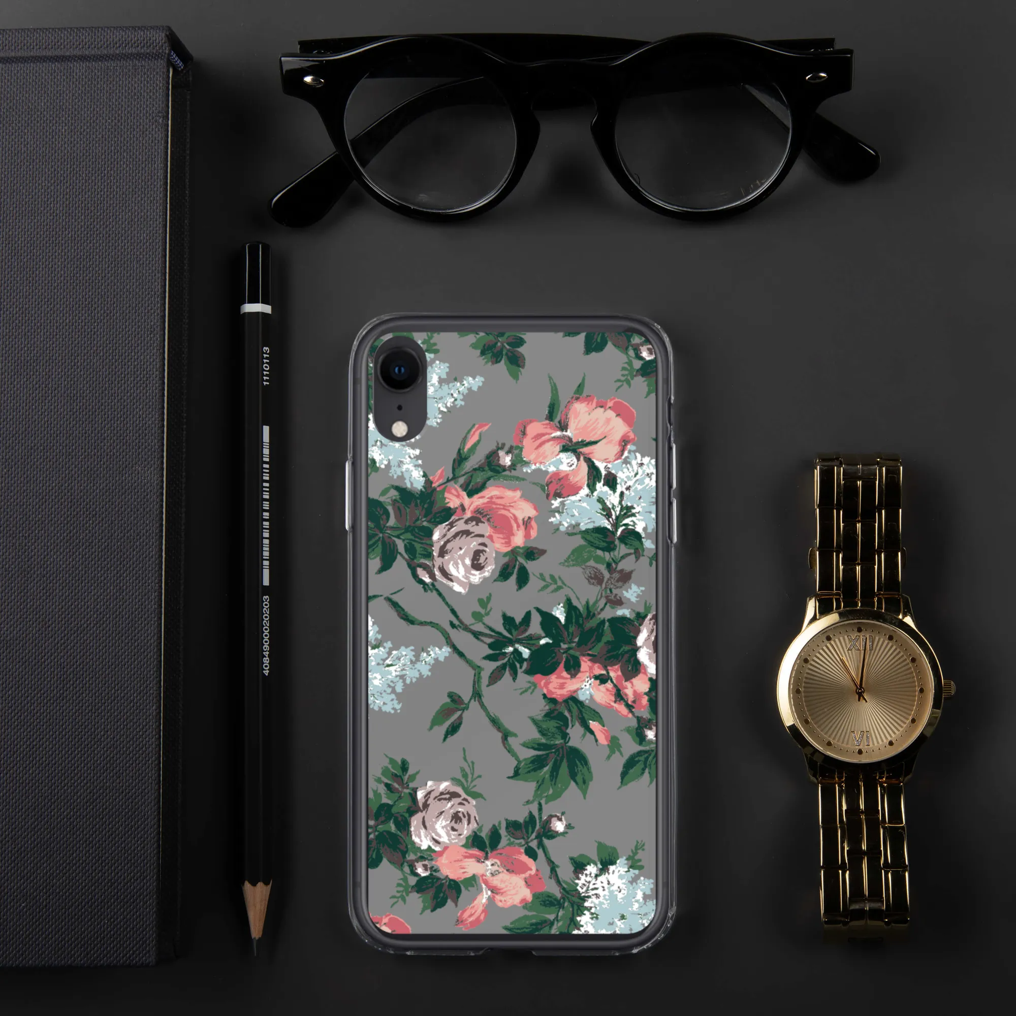 J'adore Paris Vintage Bella Roses Print iPhone Case | Pinup Couture