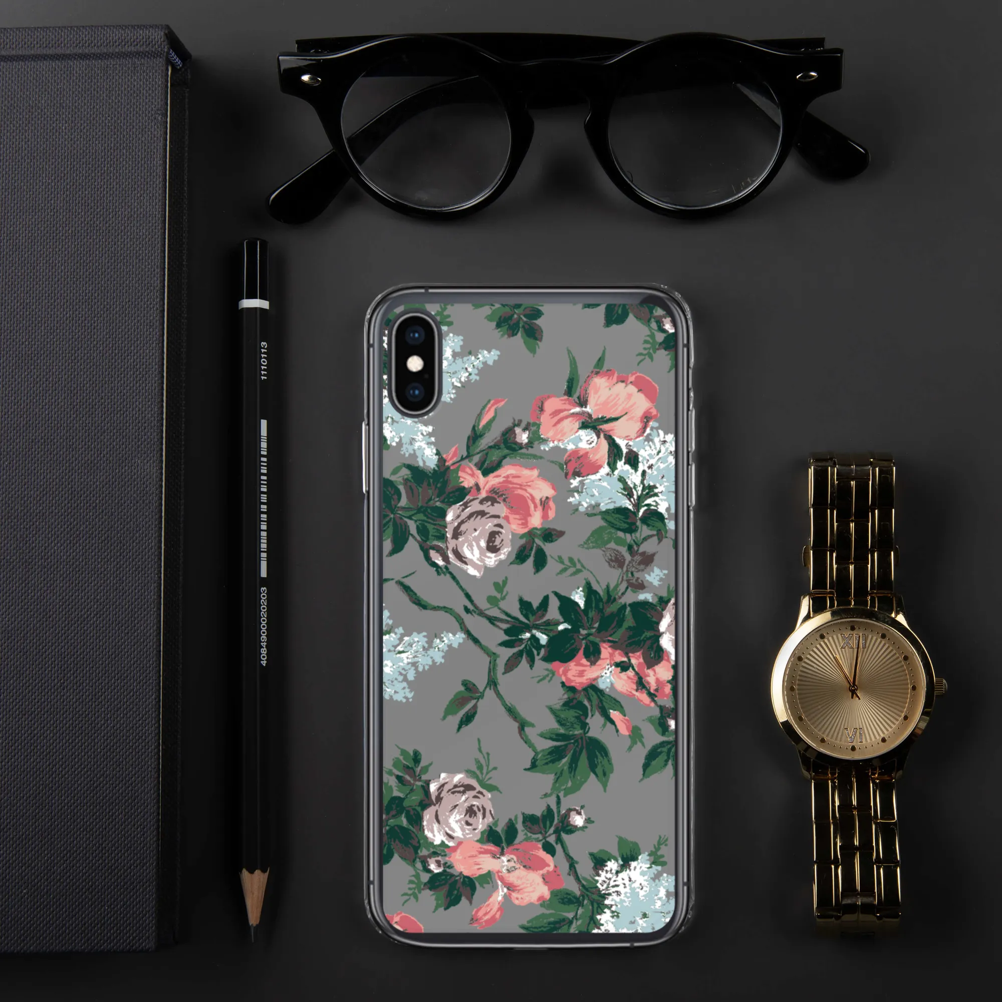 J'adore Paris Vintage Bella Roses Print iPhone Case | Pinup Couture