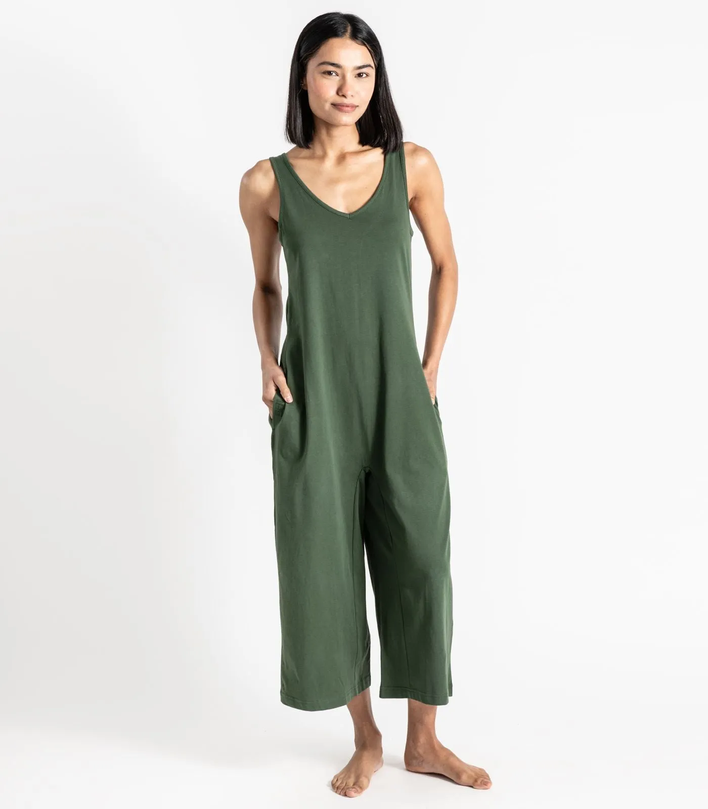 Jersey Knit Jumpsuit