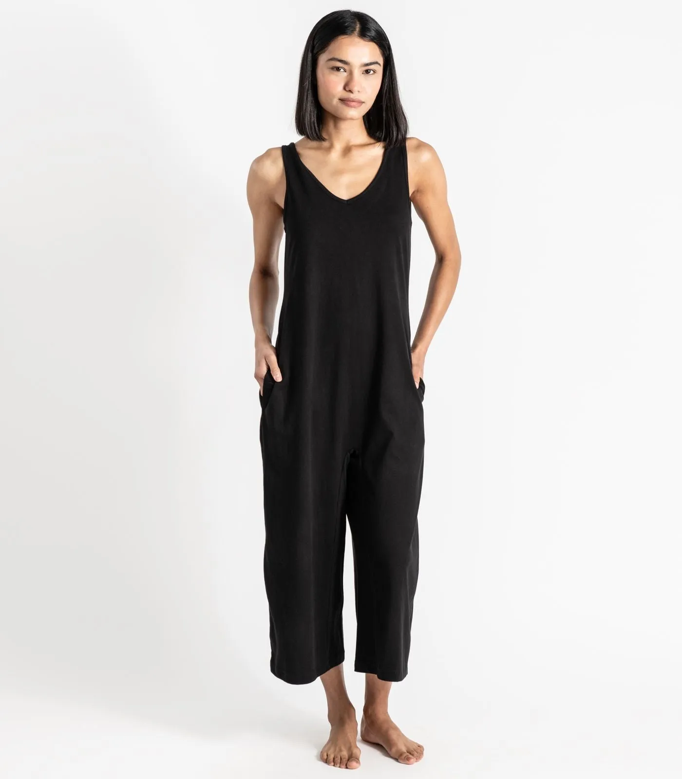 Jersey Knit Jumpsuit