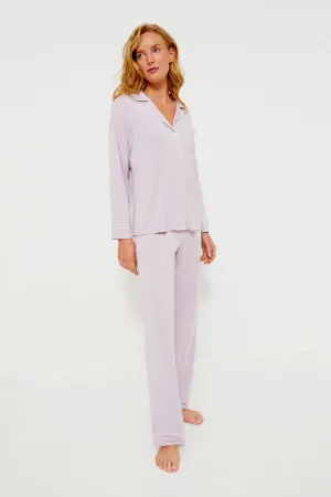 Lavender Gisele Long PJ Set