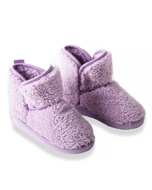 Lavender Sherpa Kids Boot