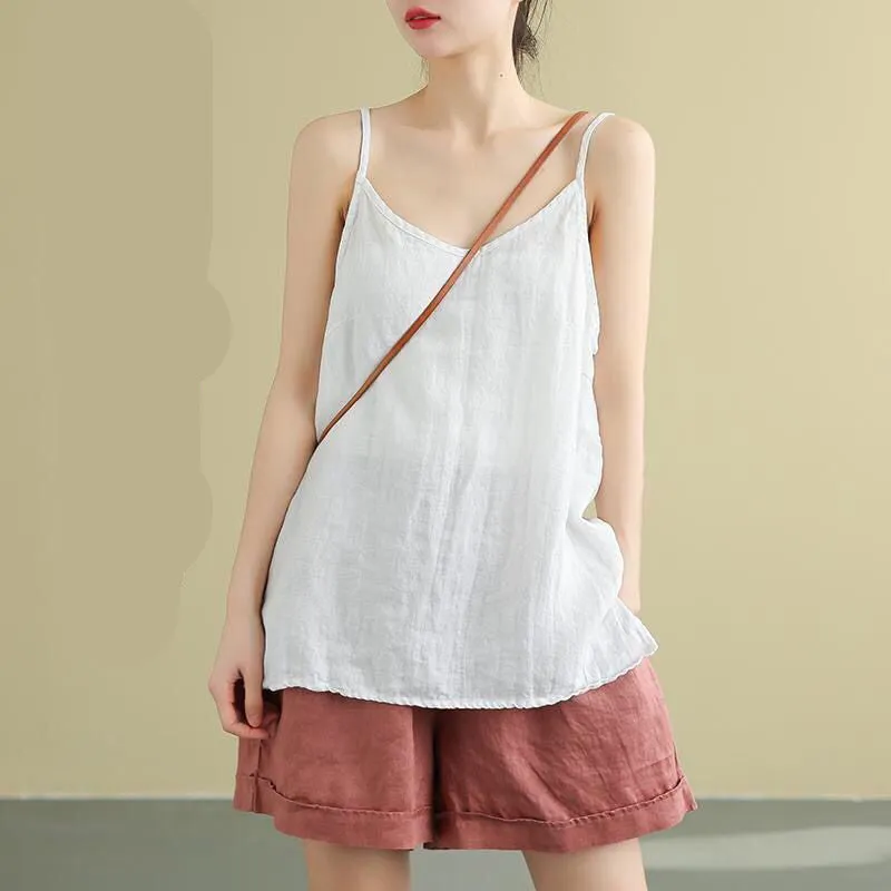 Linen/Cotton Camisole Summer Top