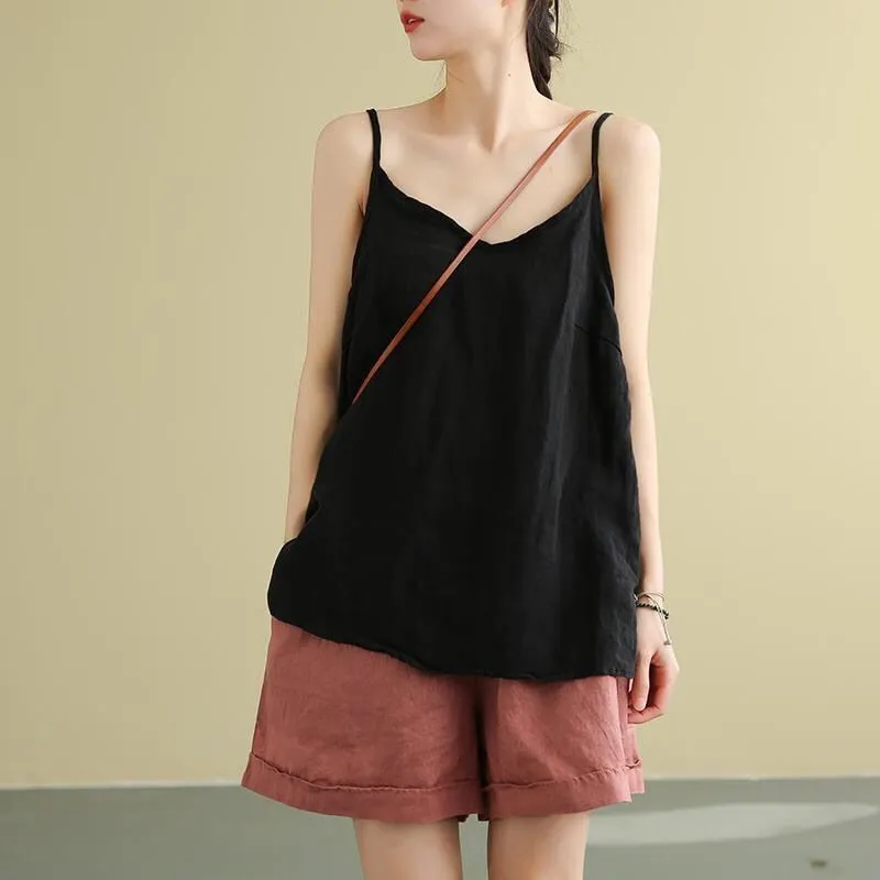 Linen/Cotton Camisole Summer Top