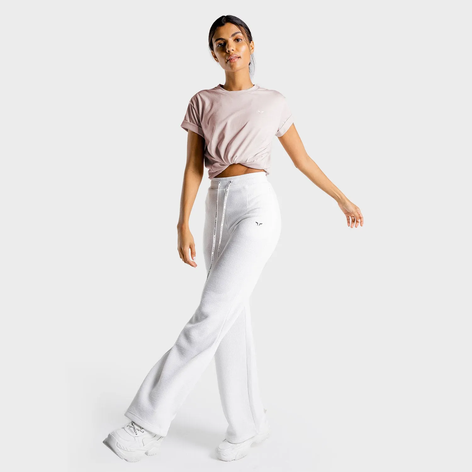 Luxe Wide Leg Pants - White