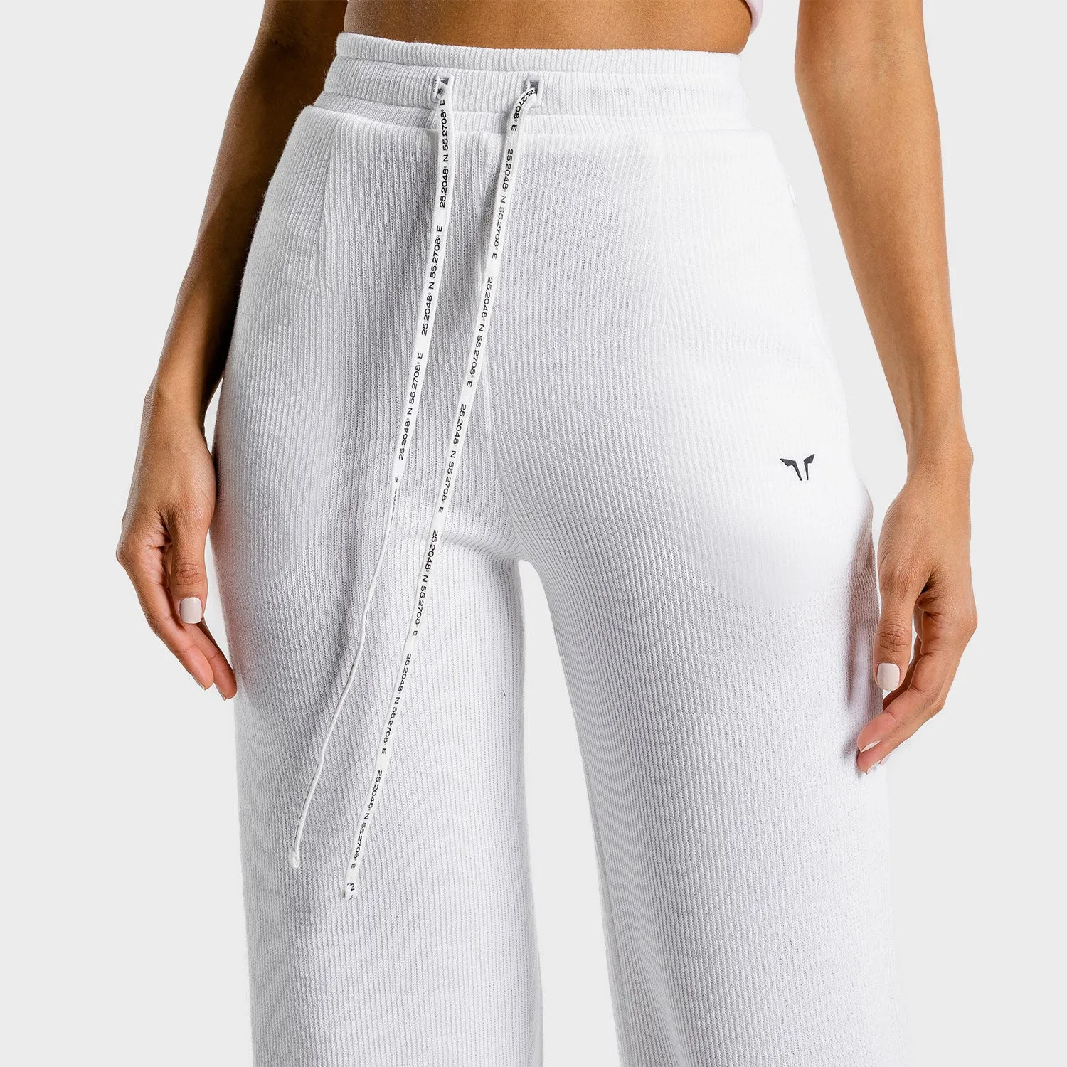 Luxe Wide Leg Pants - White