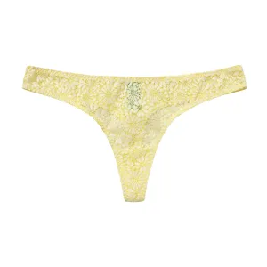 Matilda Daisy Stretch Lace Thong