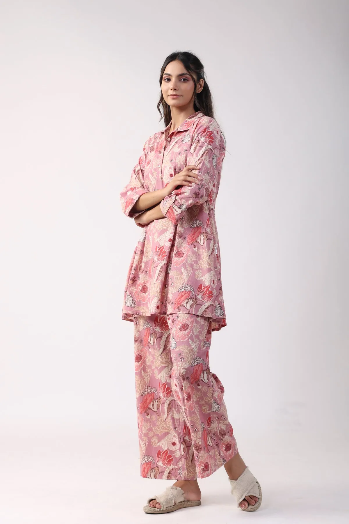 Meadow Marvel Cotton Loungewear Set