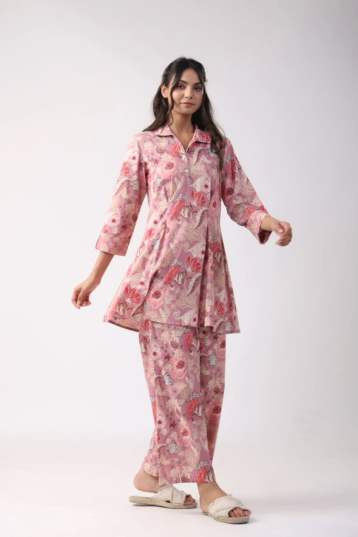 Meadow Marvel Cotton Loungewear Set