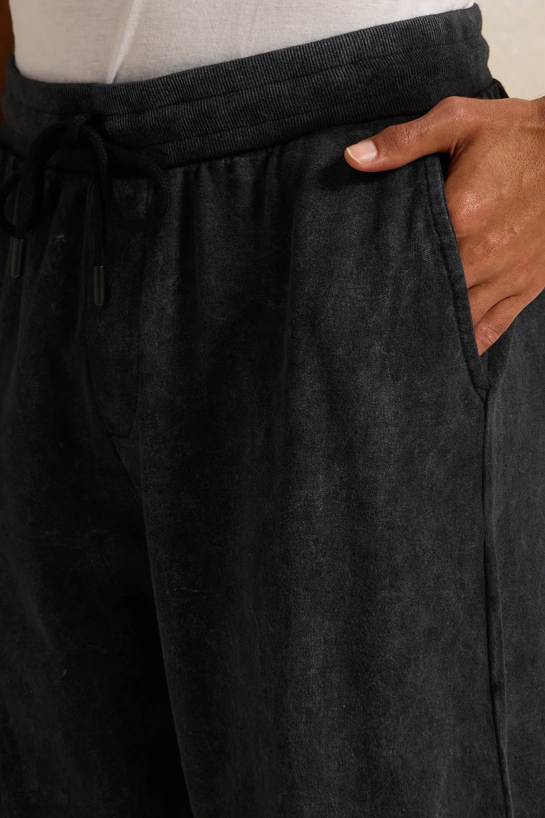 Men Black Lounge Pant