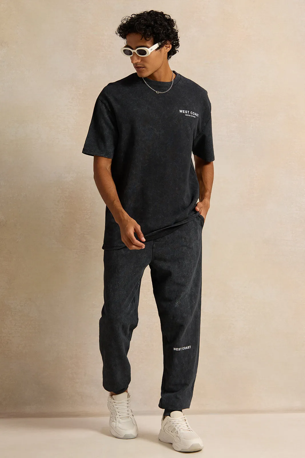 Men Black Lounge Pant