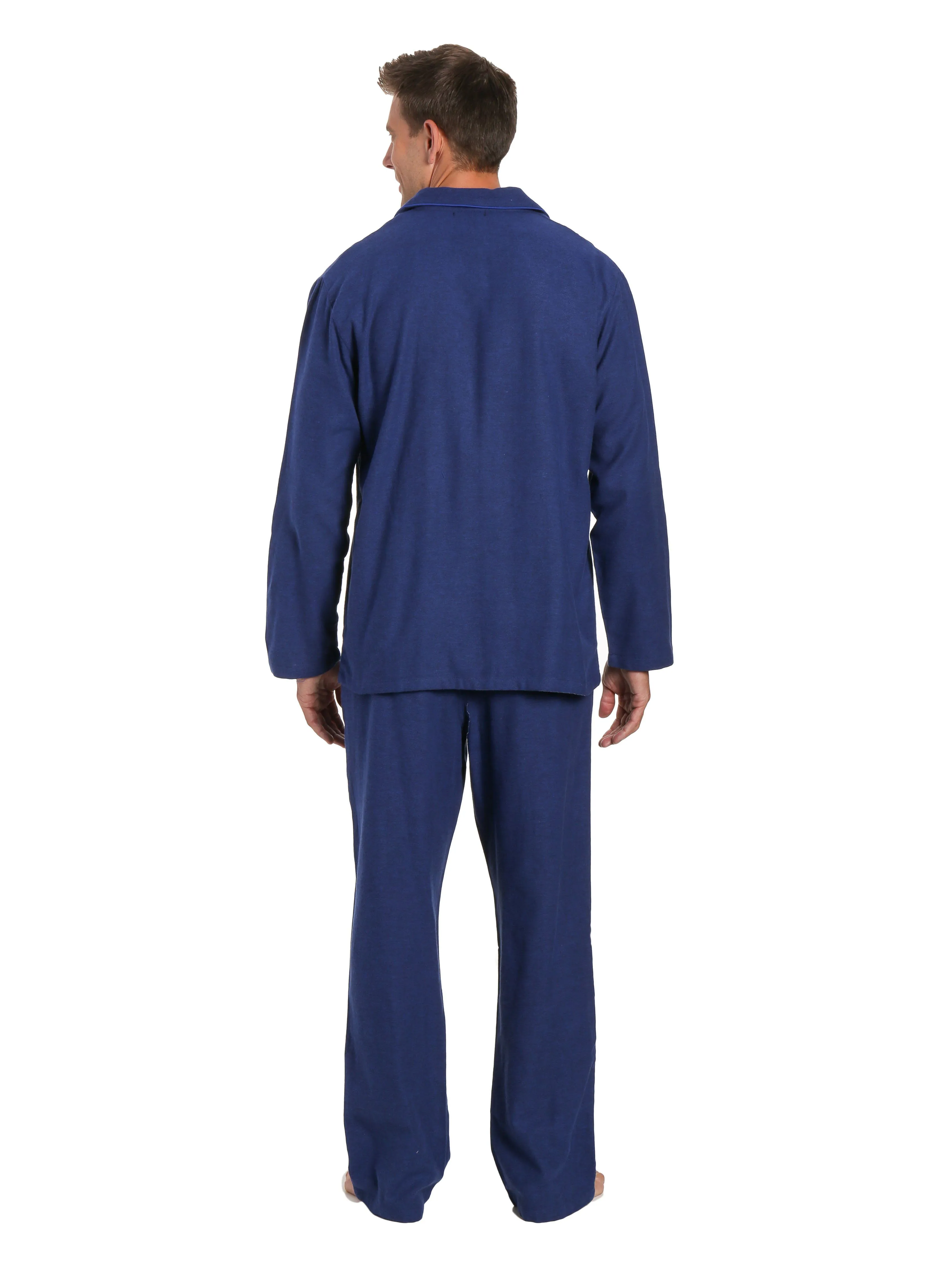 Men's 100% Cotton Flannel Pajama Set