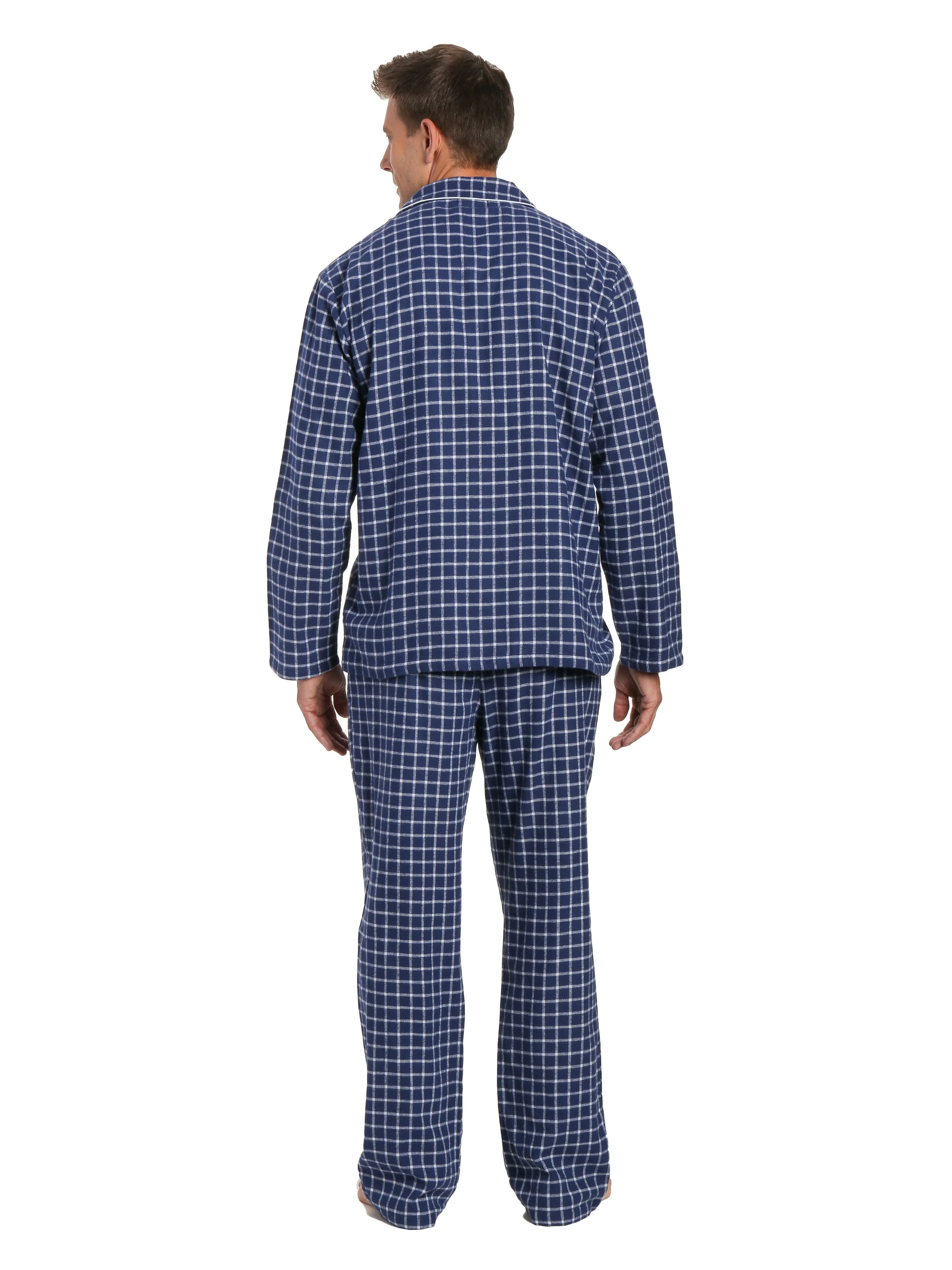 Men's 100% Cotton Flannel Pajama Set