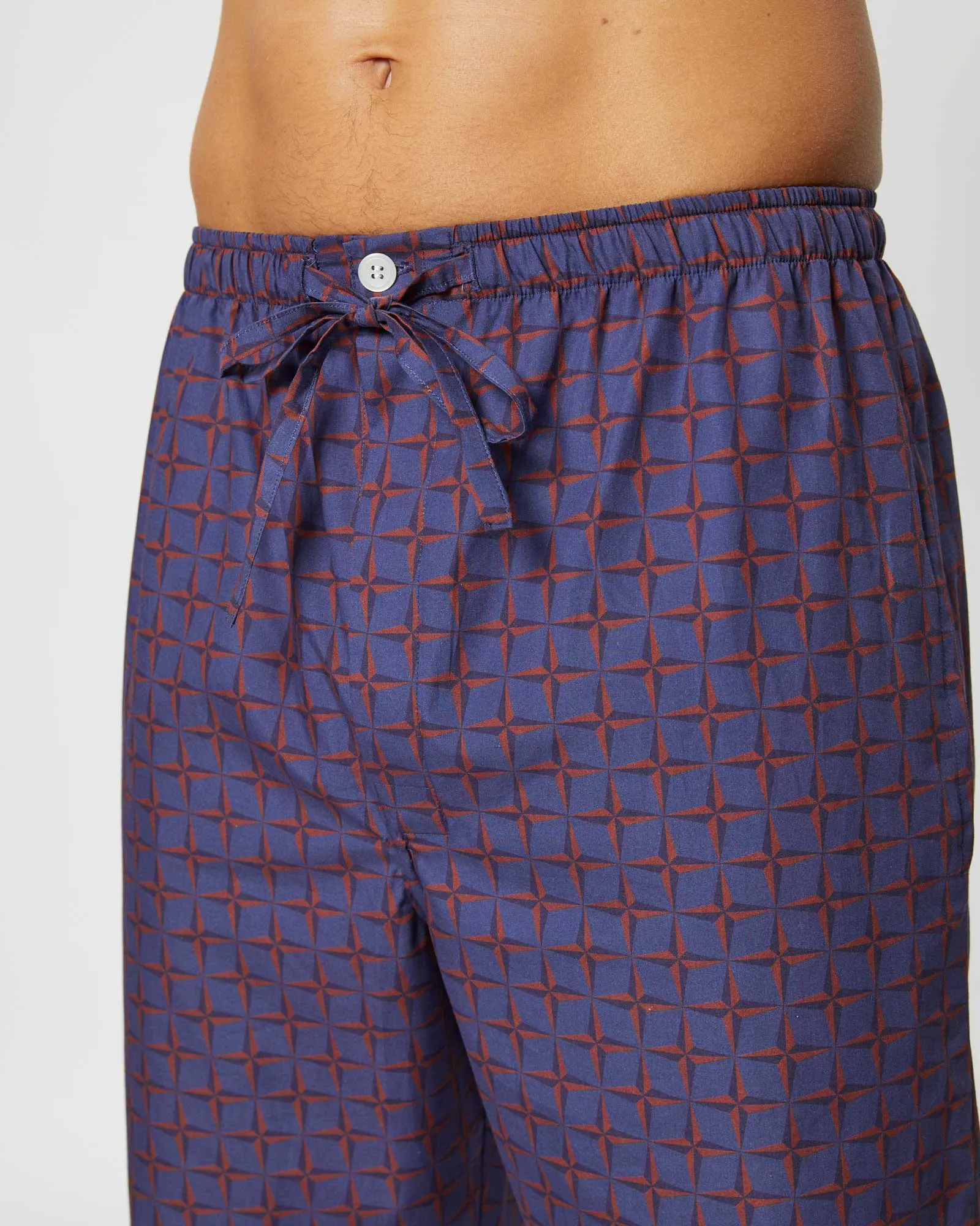 Men's Classic Cotton Pajama Pants - Norwick Star