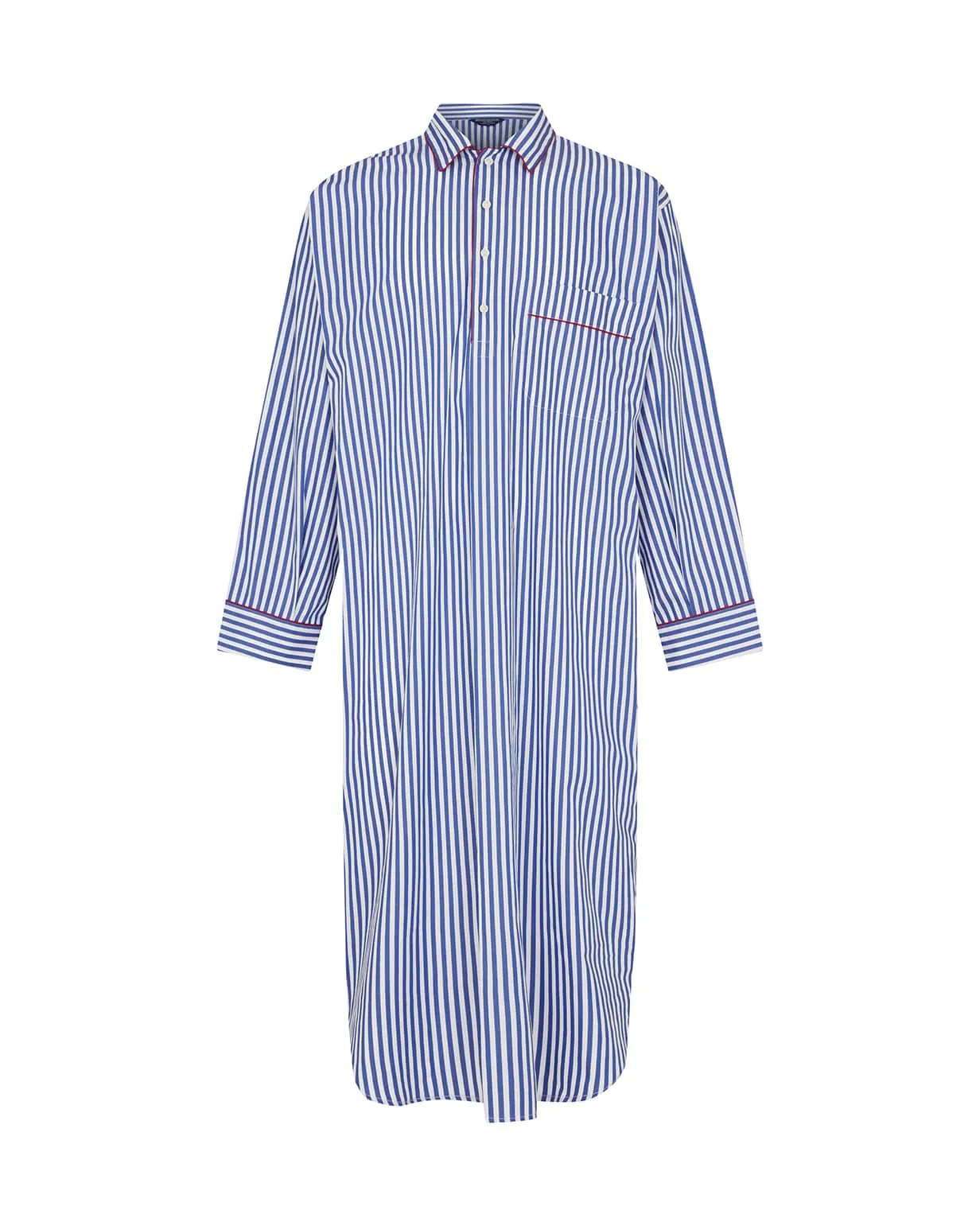 Men's Cotton Nightshirt - St Moritz