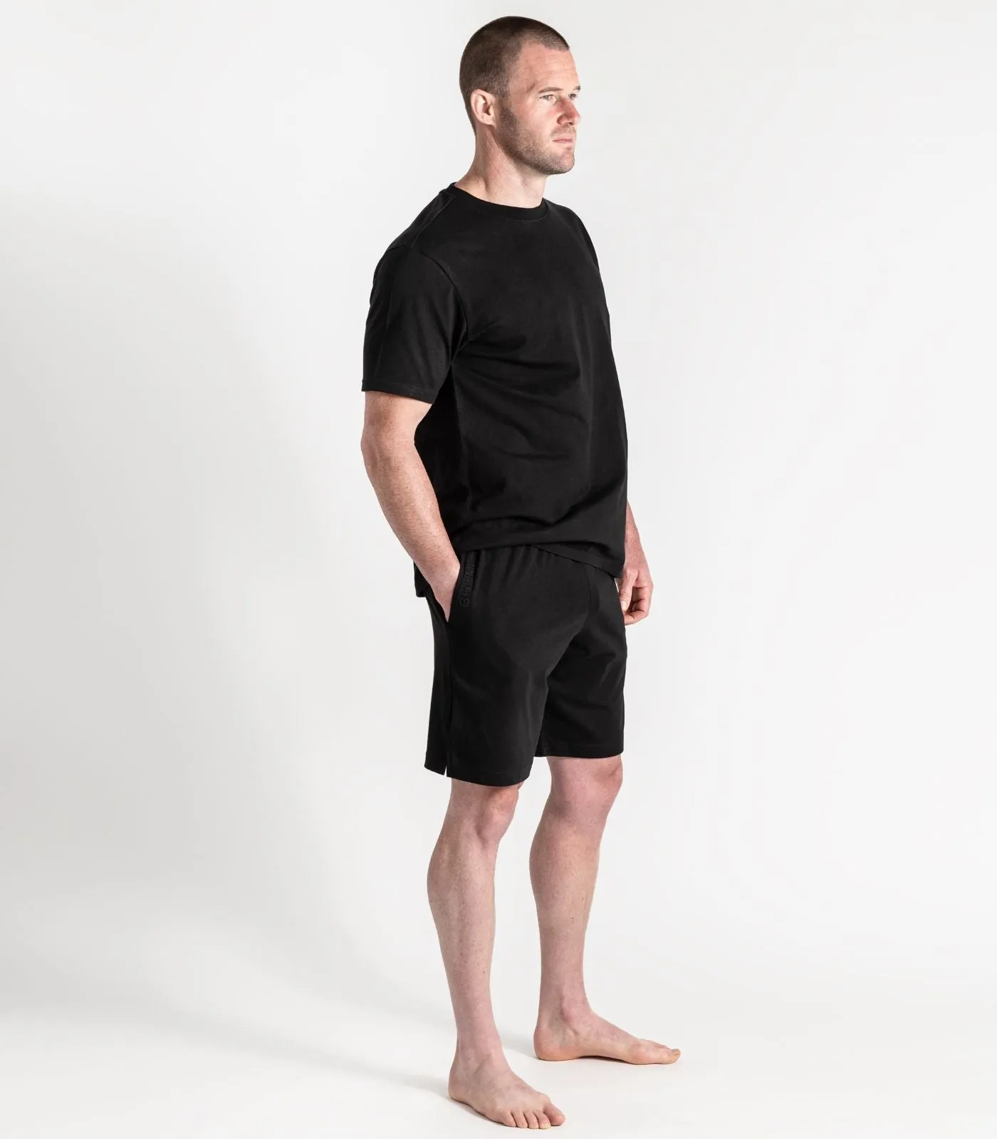 Men's Jersey Knit Short PJ Set